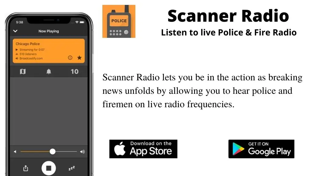 Scanner Radio - Fire and Police Scanner Radio scanner
