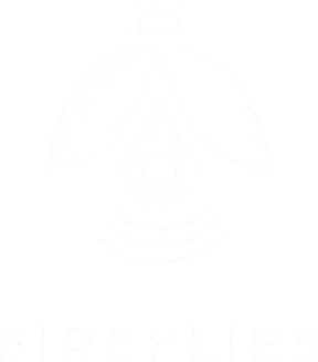 fireflies logo white