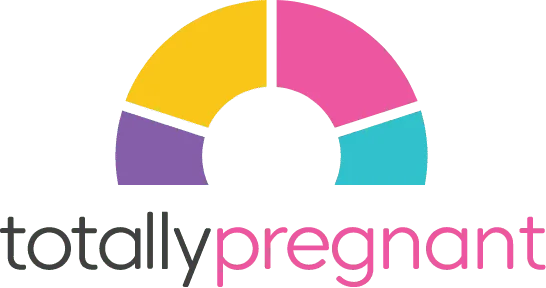 totally pregnant logo